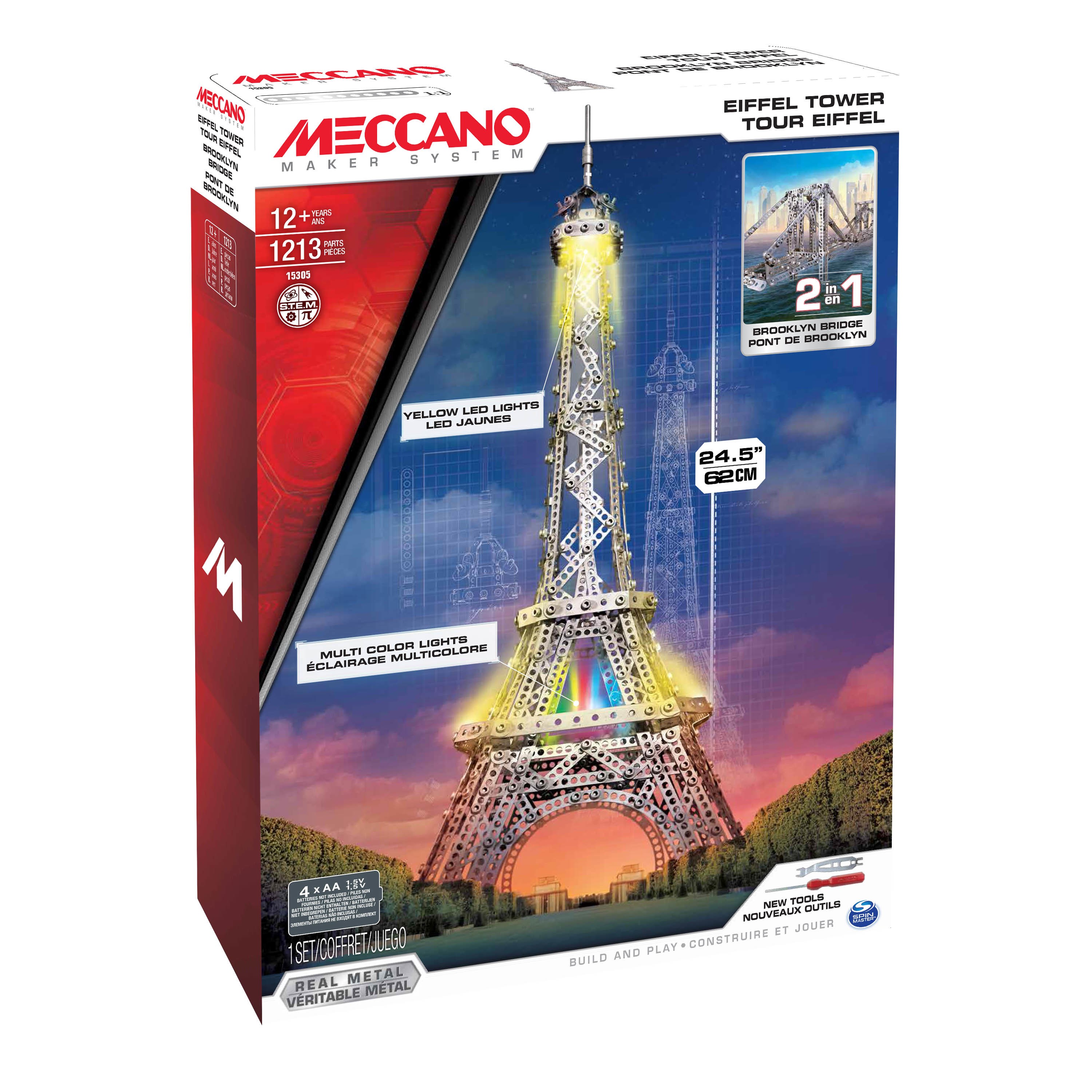 Meccano eiffel tower on sale