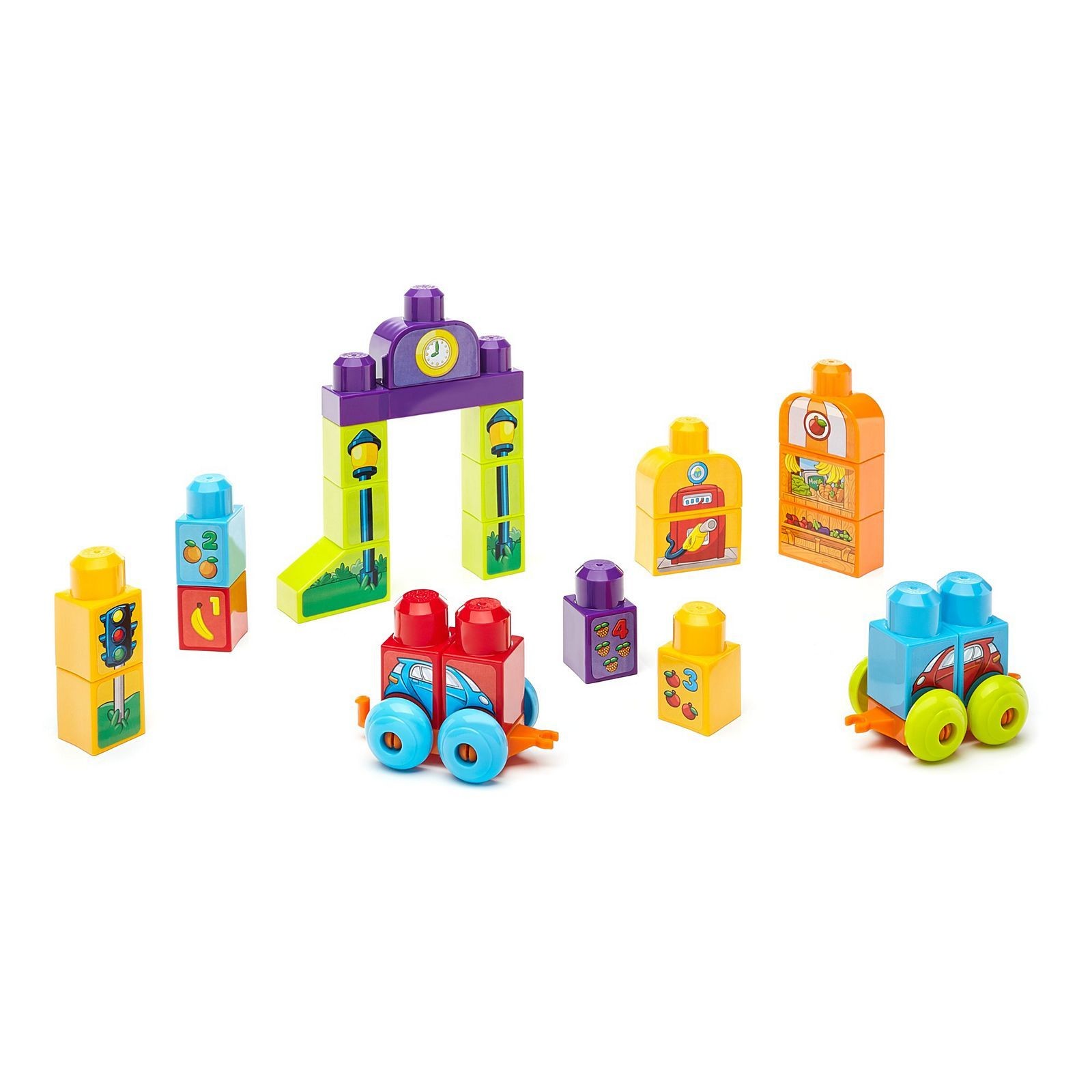 Fisher Price MEGABLOKS Table d'Apprentissage et de Construction