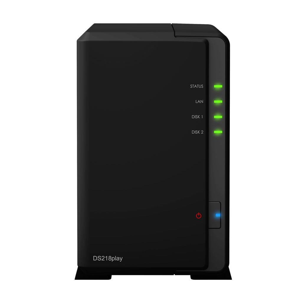Serveur NAS Synology DiskStation DS218 - 2 Baies, Processeur Quad-Core, 2 Go DDR4 - Pour Particuliers Et Petits Bureaux