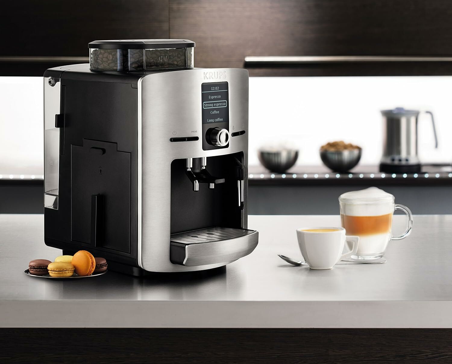 Receptacle buse cafetière grain Krups Barista EA 9000 EA 850b 8124 9000