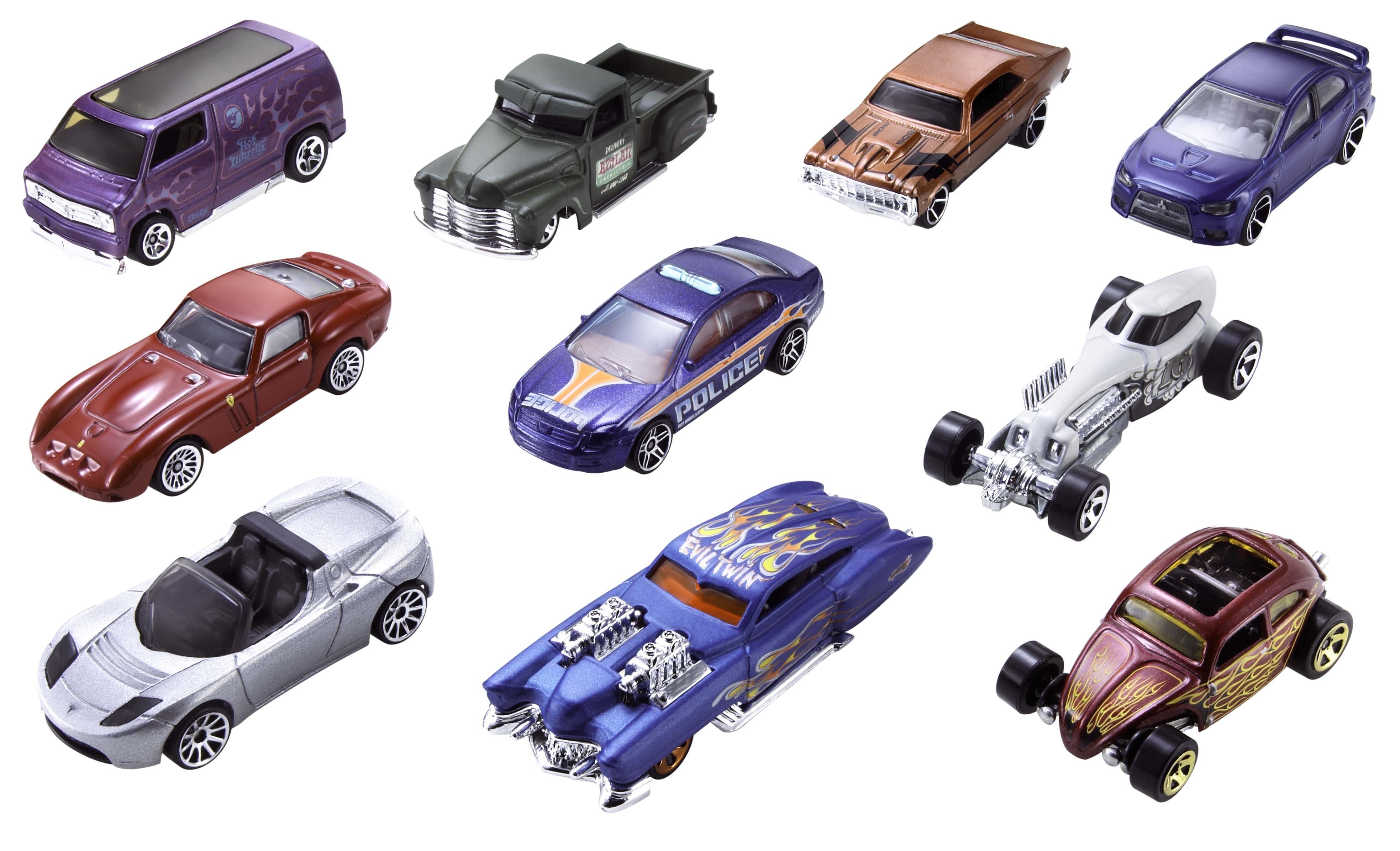 Hot Wheels ミニカーセット　まとめ売り Hot Wheels Coffret de 10 véhicules - 54886 - Voiture - Rue du Commerce