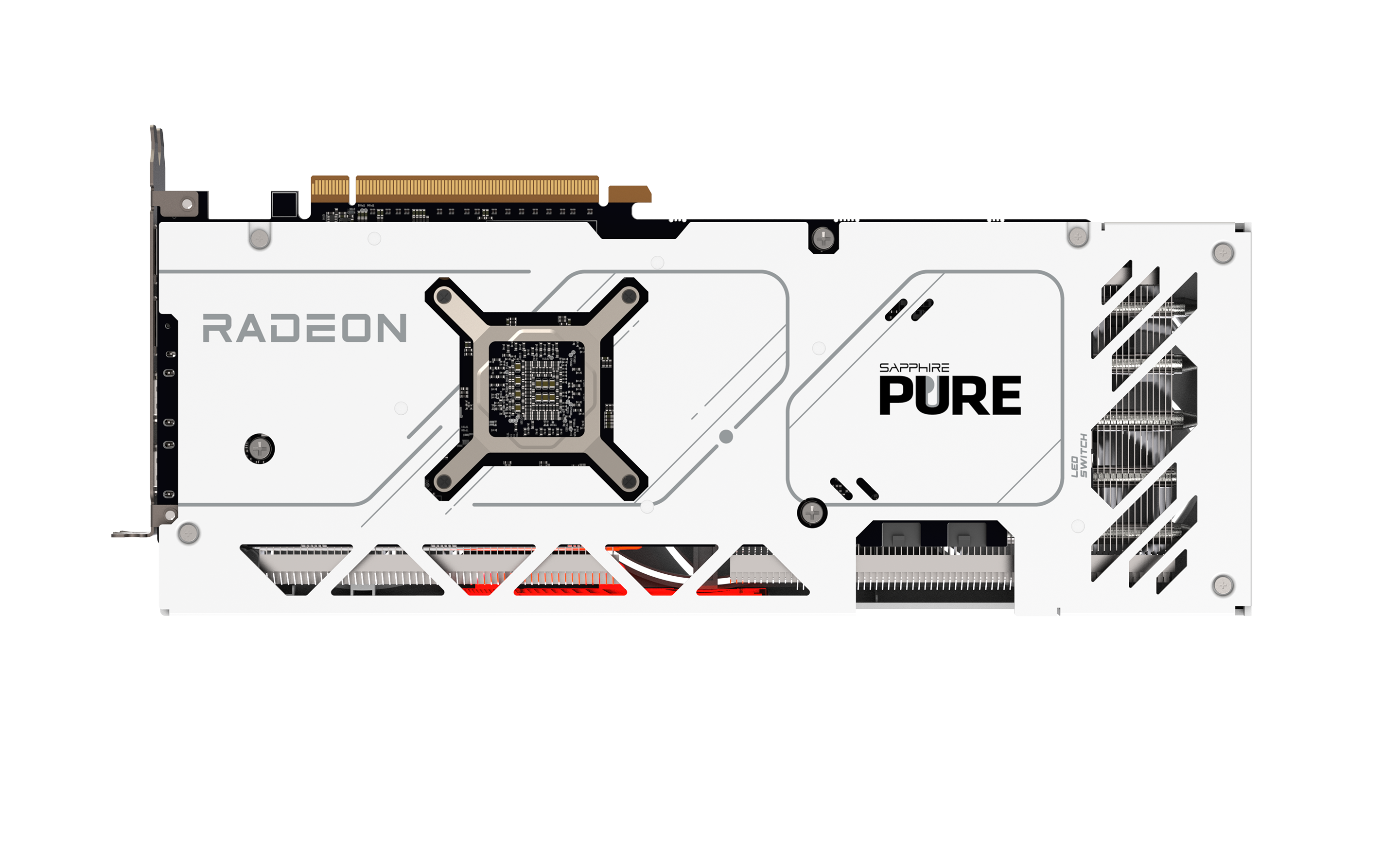 SAPPHIRE PURE AMD RADEON RX 7900 GRE GAMING OC - Blanc - Carte