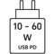 10 - 60 W