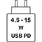 4.5 - 15 W